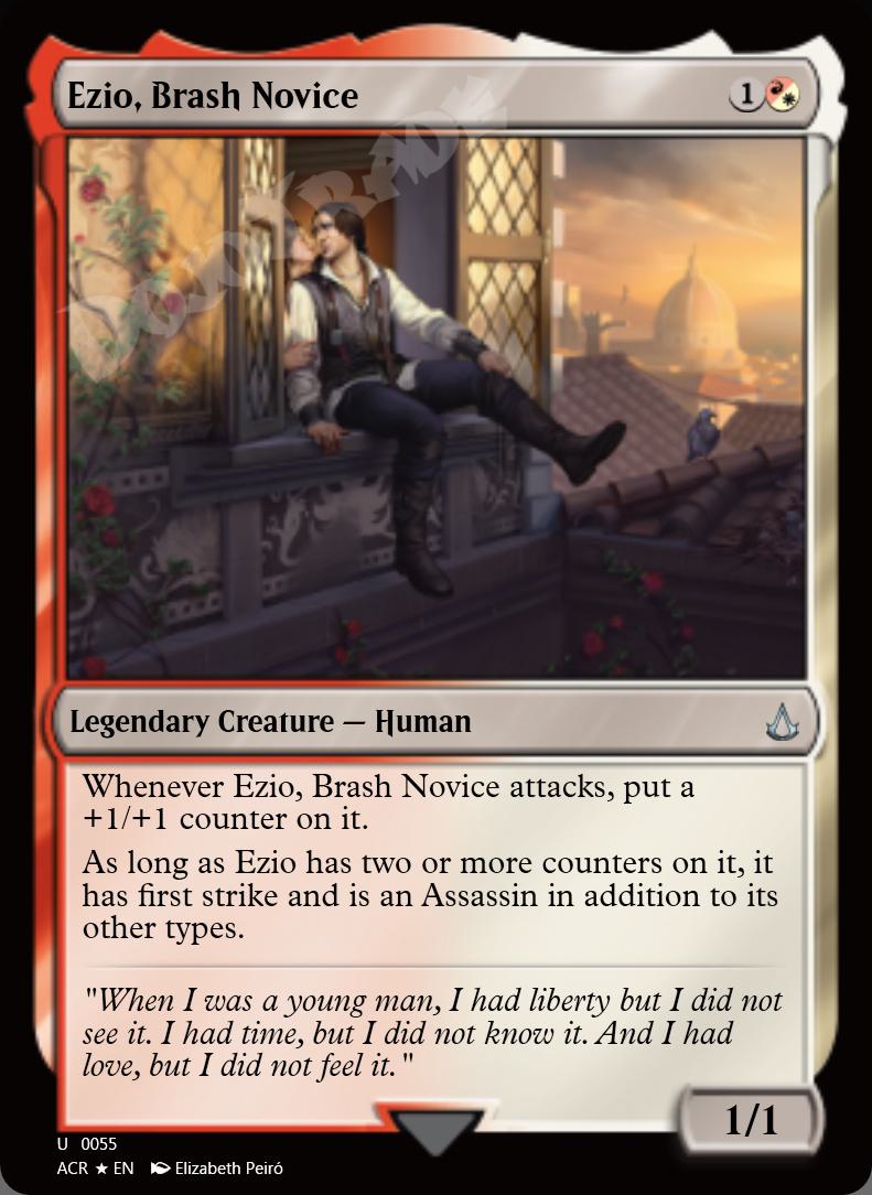 Ezio, Brash Novice FOIL