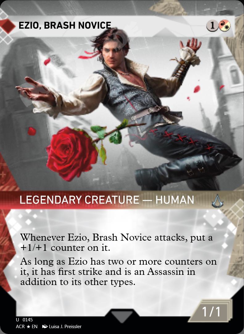 Ezio, Brash Novice (Showcase) FOIL