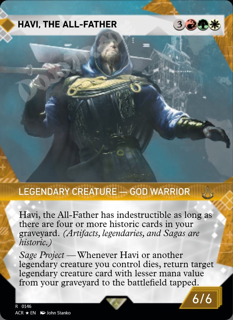 Havi, the All-Father (Showcase) FOIL