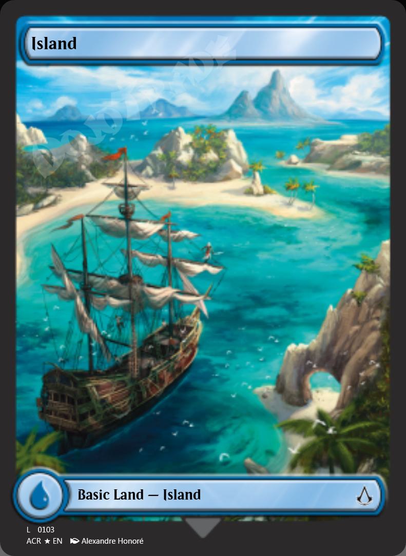 Island (#103) FOIL