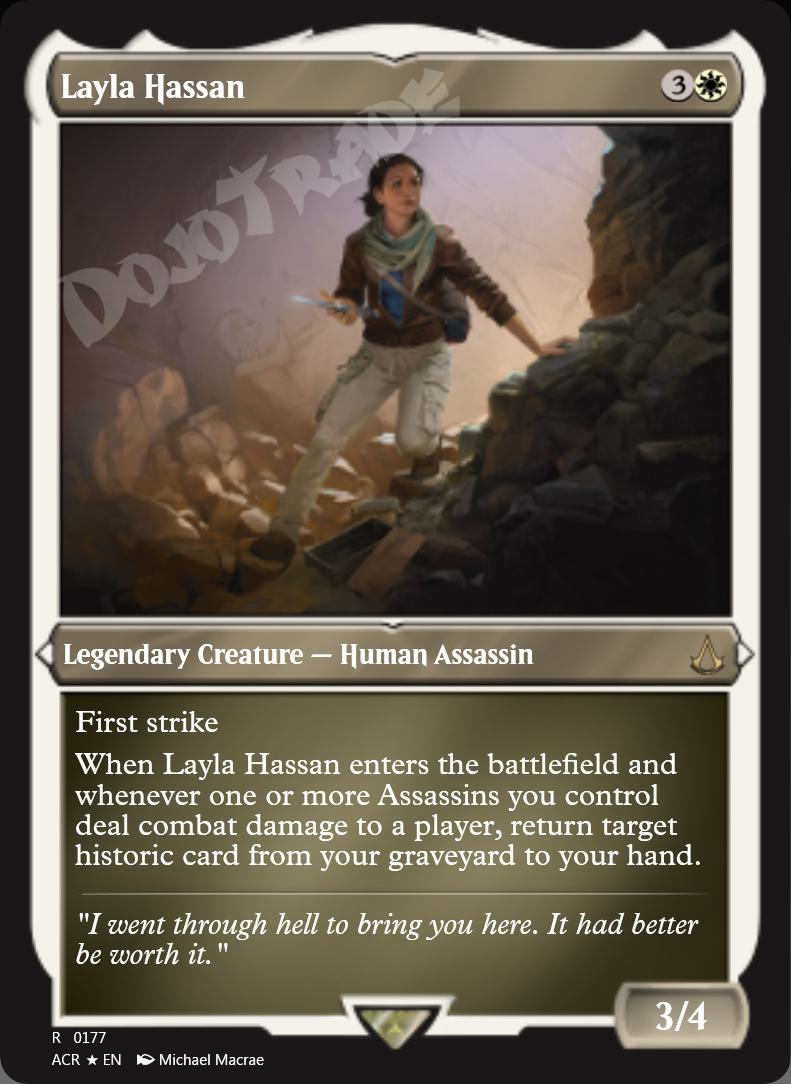 Layla Hassan (Etched) FOIL