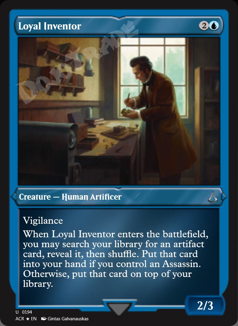 Loyal Inventor (Etched) FOIL