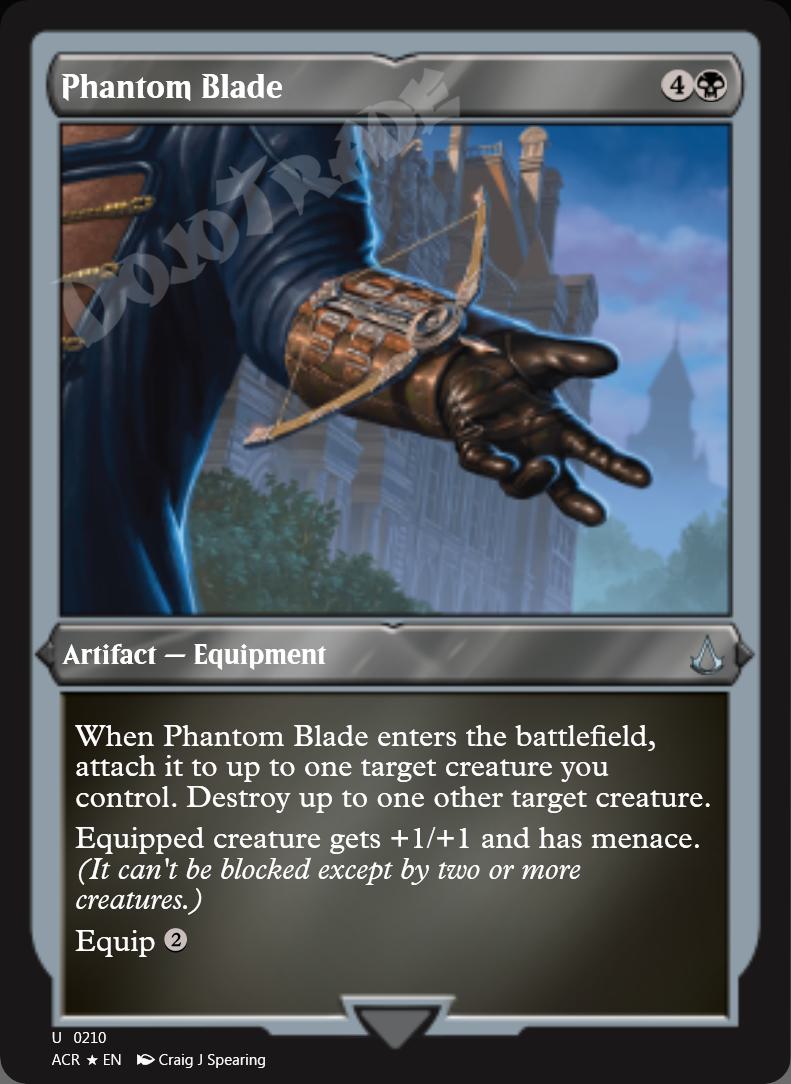 Phantom Blade (Etched) FOIL