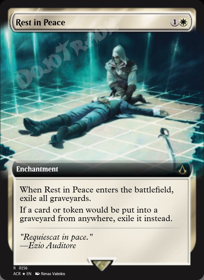 Rest in Peace (Extended Art) FOIL