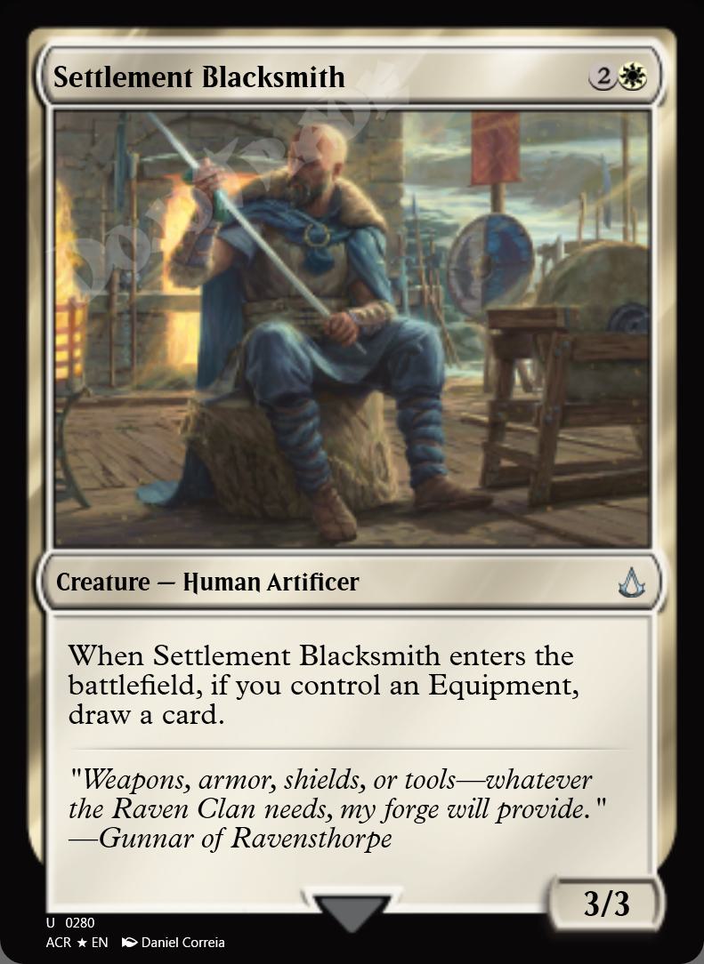 Settlement Blacksmith FOIL