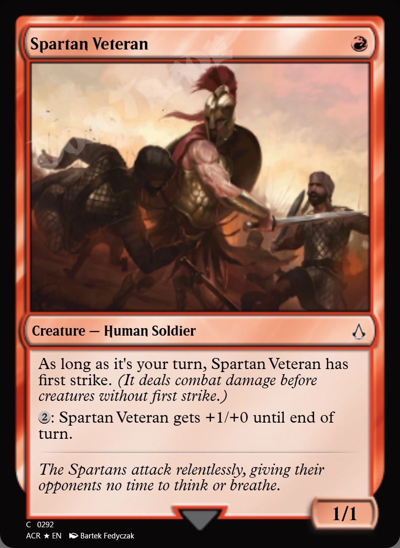 Spartan Veteran FOIL