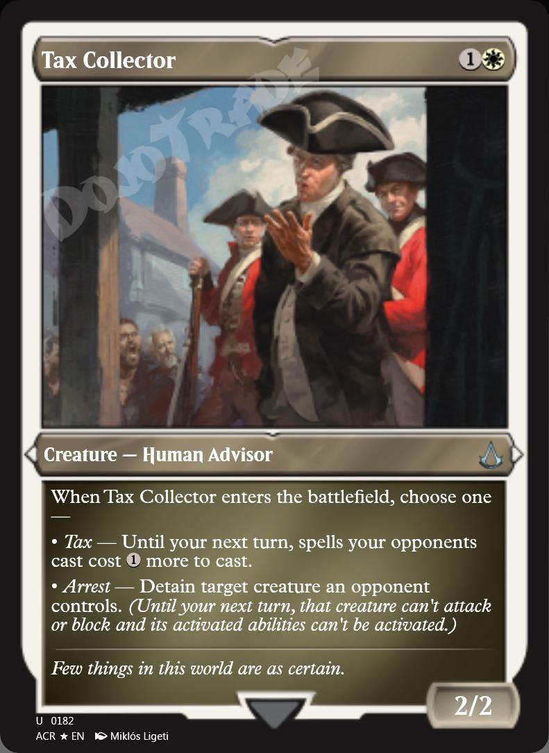 Tax Collector (Etched) FOIL