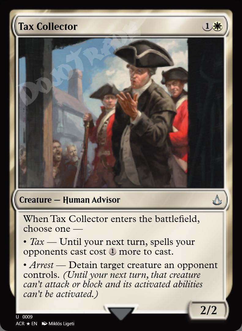 Tax Collector FOIL