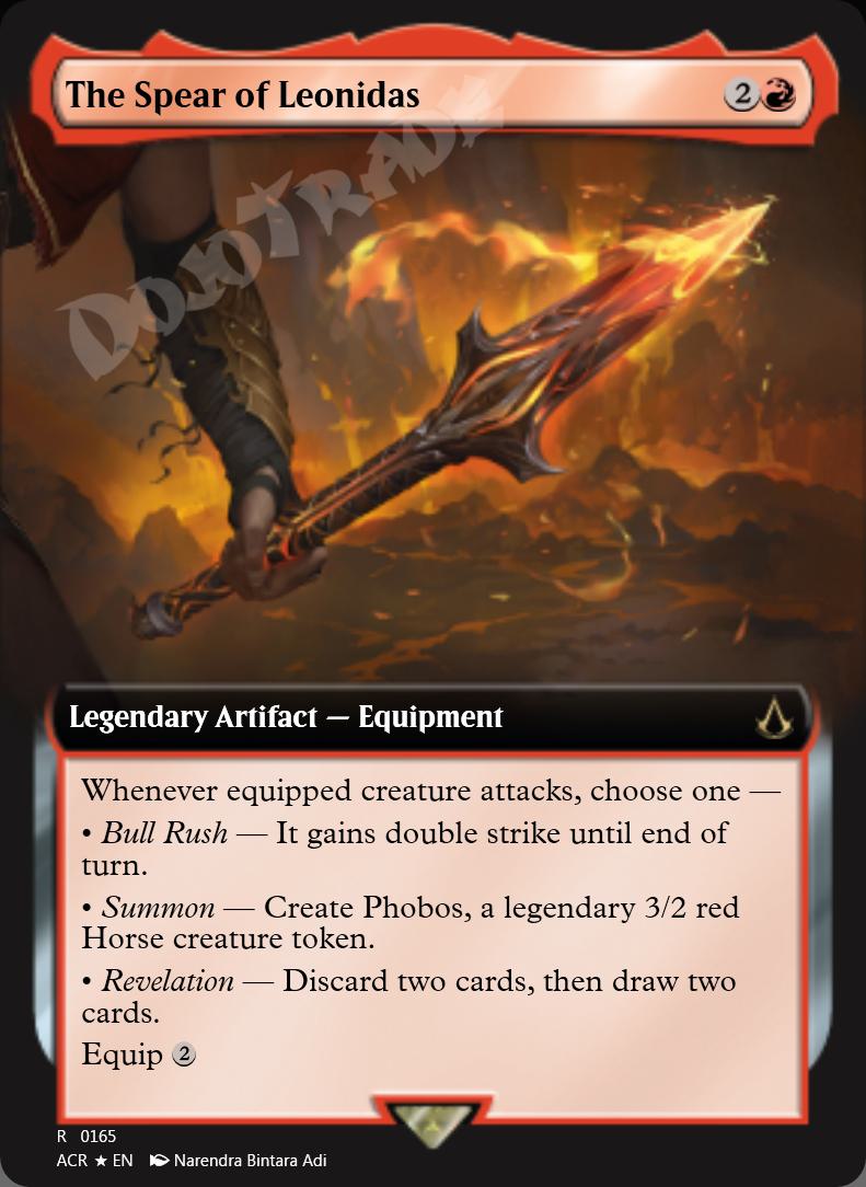 The Spear of Leonidas (Extended Art) FOIL