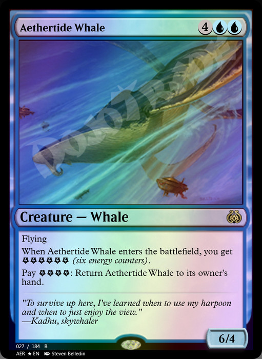 Aethertide Whale FOIL