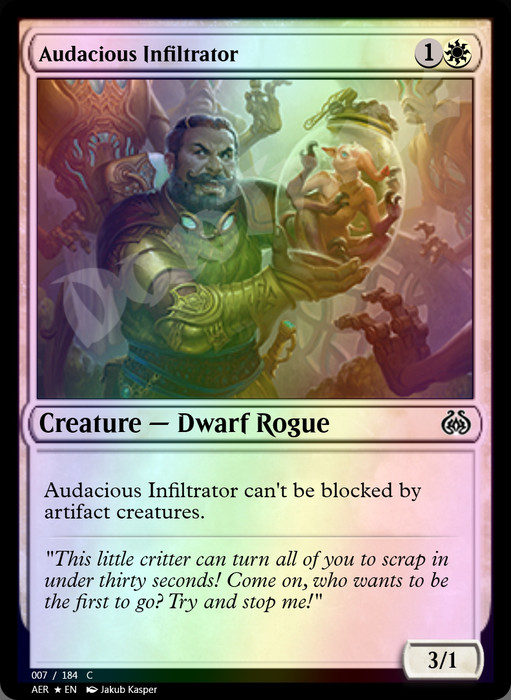 Audacious Infiltrator FOIL