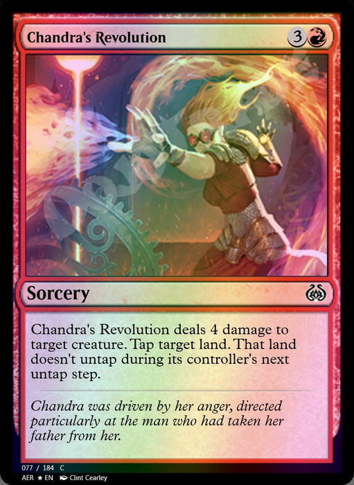 Chandra's Revolution FOIL