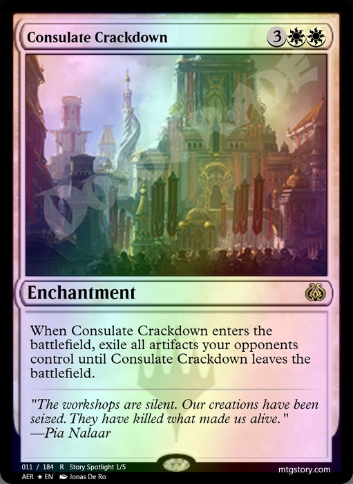 Consulate Crackdown FOIL