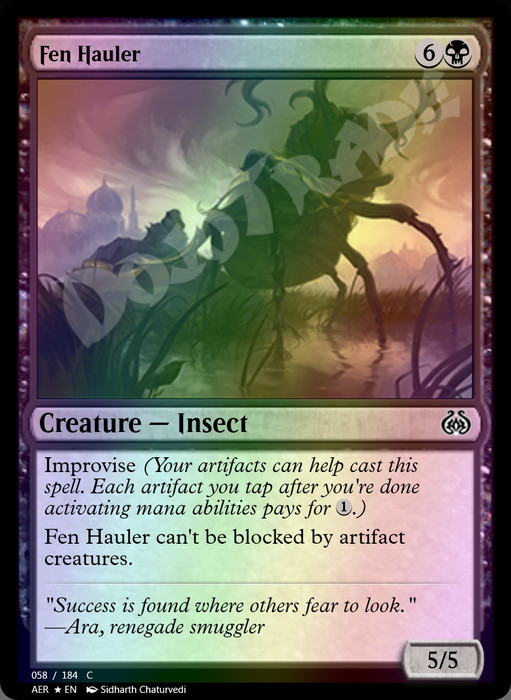 Fen Hauler FOIL