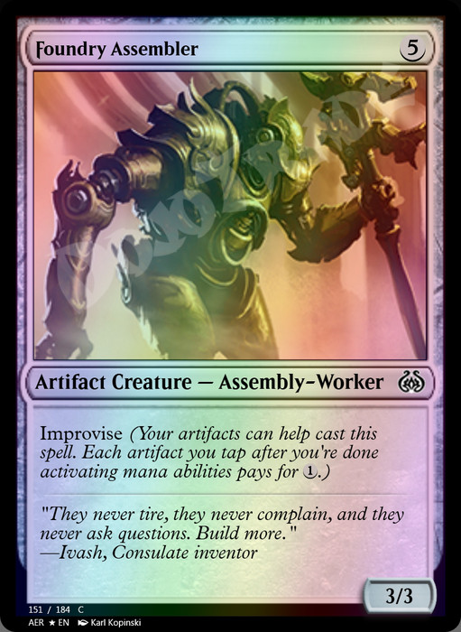 Foundry Assembler FOIL