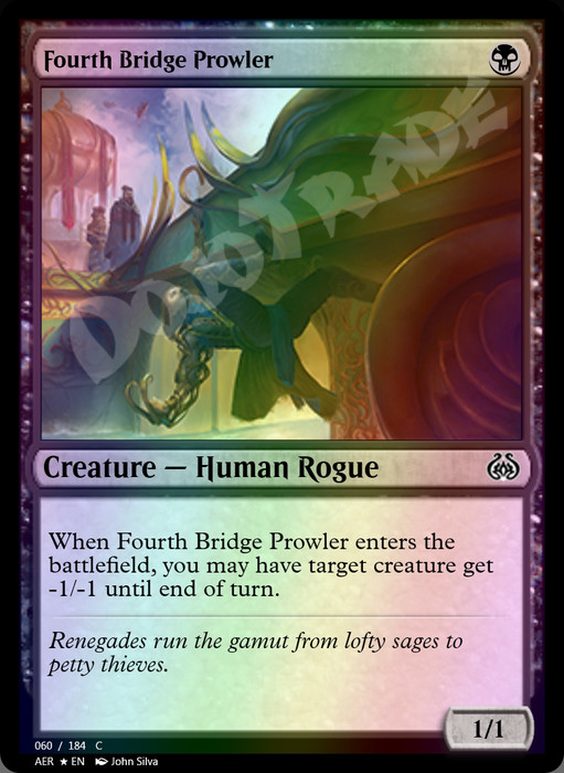 Fourth Bridge Prowler FOIL