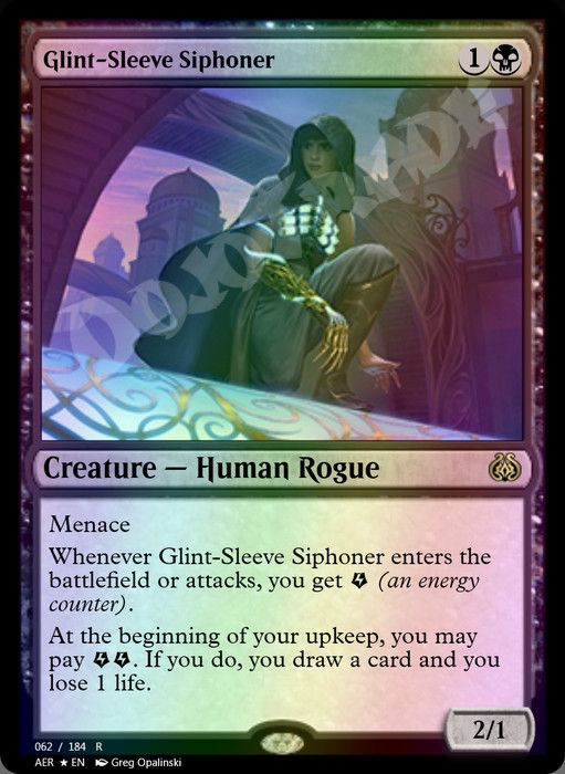 Glint-Sleeve Siphoner FOIL