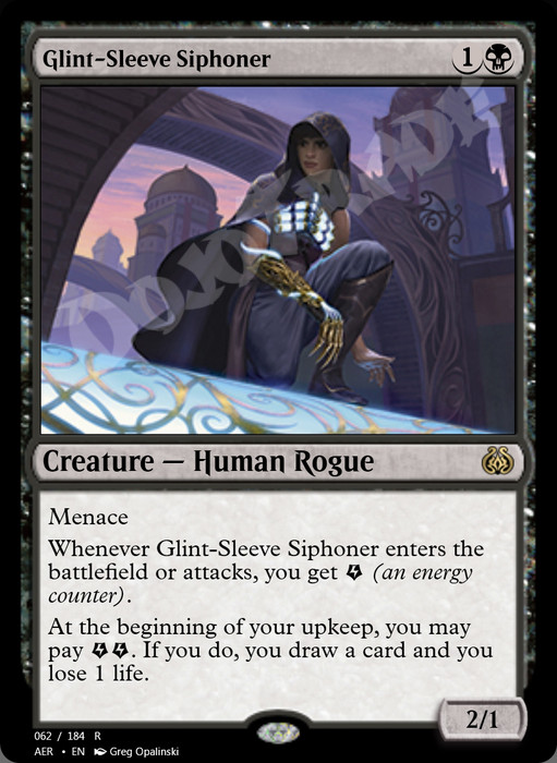 Glint-Sleeve Siphoner