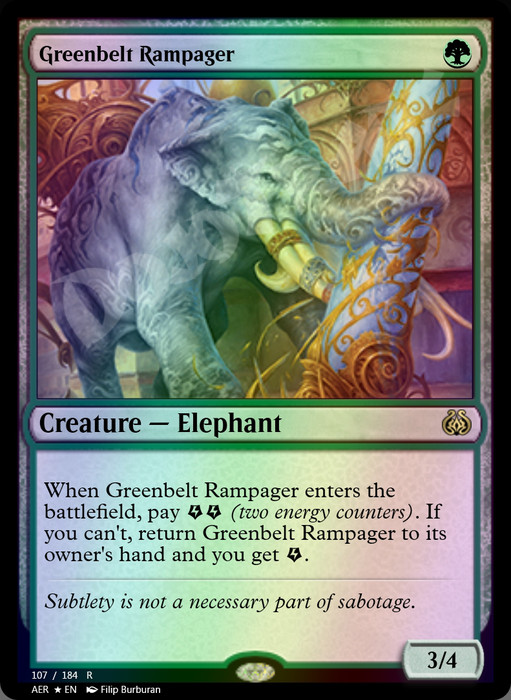 Greenbelt Rampager FOIL