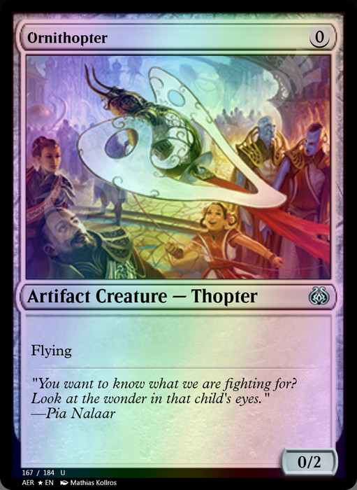 Ornithopter FOIL