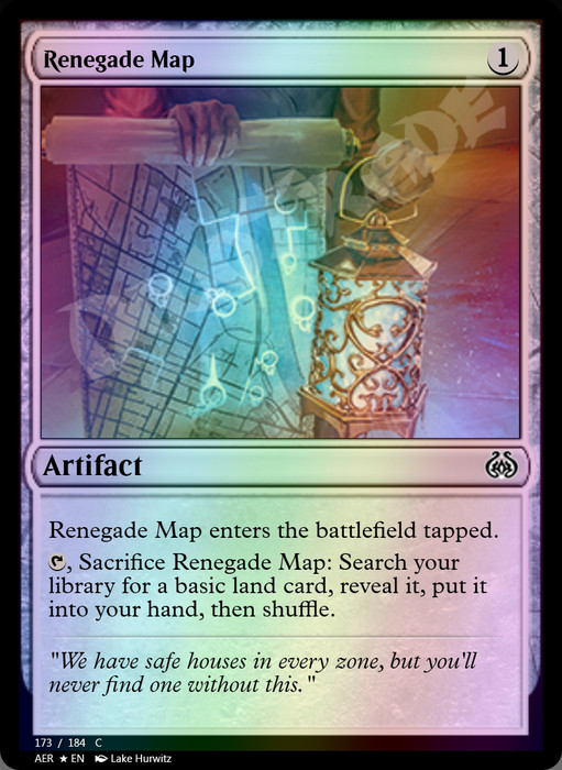 Renegade Map FOIL