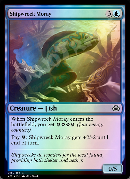 Shipwreck Moray FOIL