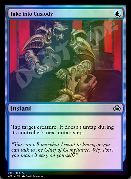 Take into Custody FOIL