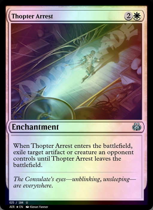 Thopter Arrest FOIL