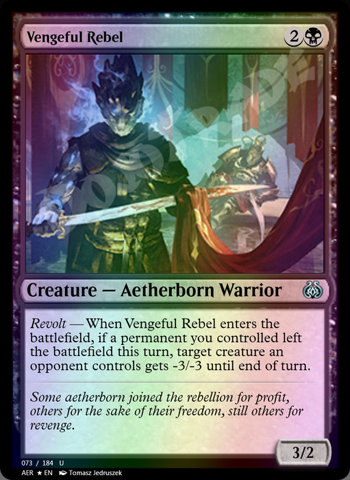 Vengeful Rebel FOIL