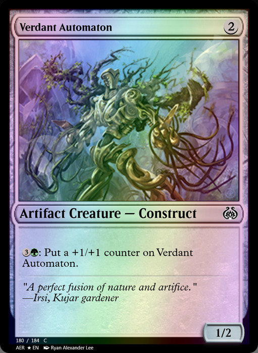 Verdant Automaton FOIL