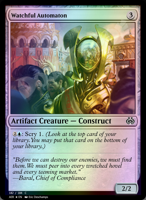 Watchful Automaton FOIL