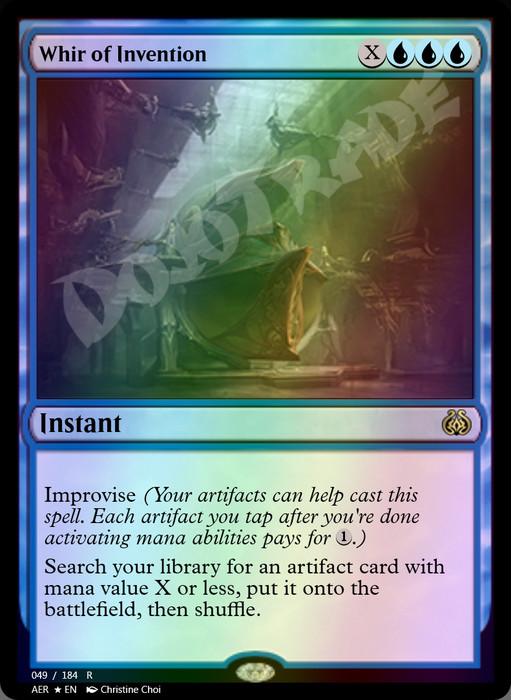 Whir of Invention FOIL