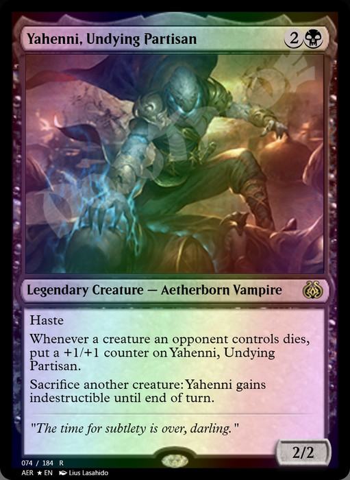 Yahenni, Undying Partisan FOIL