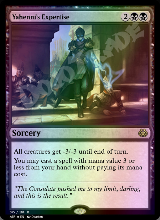 Yahenni's Expertise FOIL