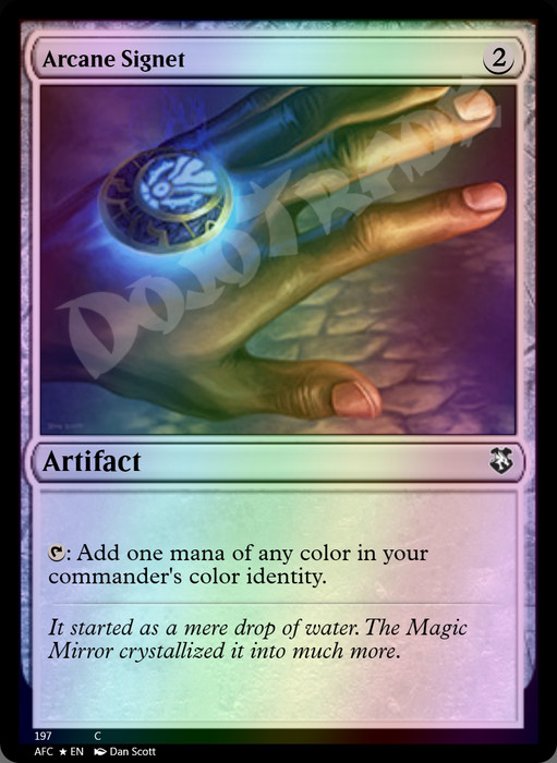 Arcane Signet FOIL