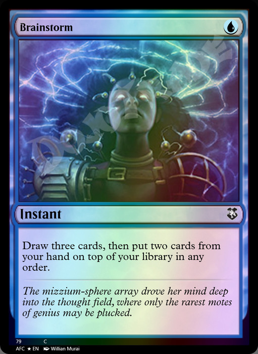 Brainstorm FOIL