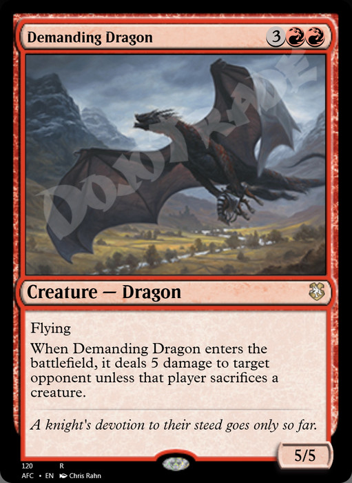 Demanding Dragon