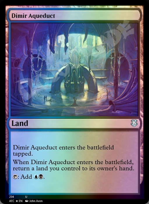 Dimir Aqueduct FOIL