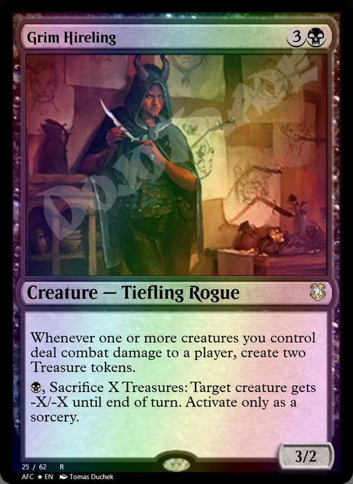 Grim Hireling FOIL