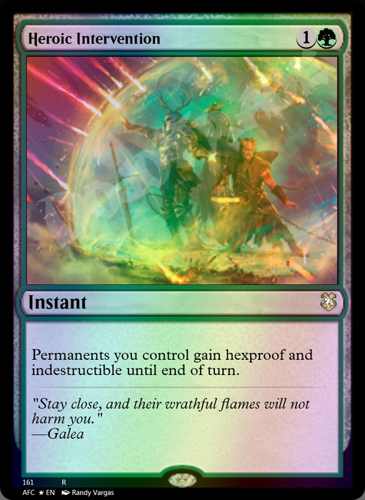 Heroic Intervention FOIL