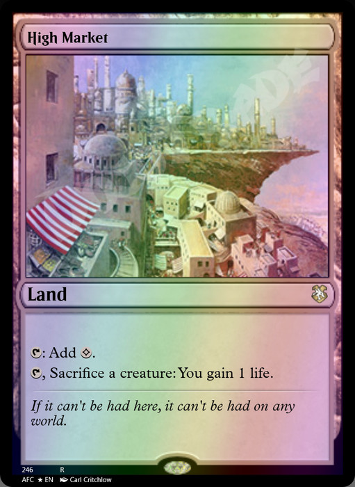 High Market FOIL