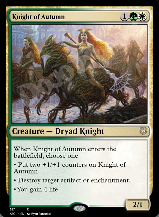 Knight of Autumn