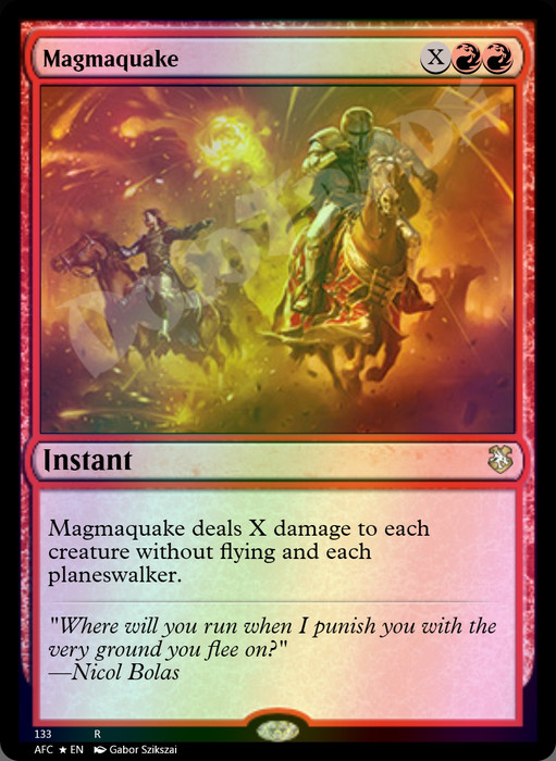 Magmaquake FOIL