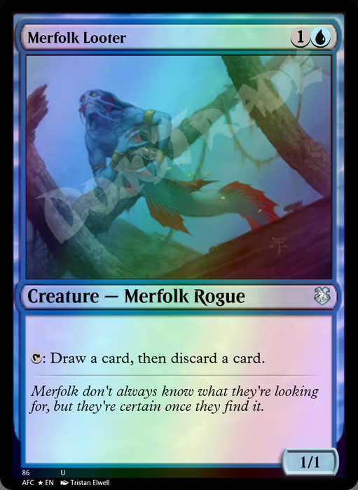 Merfolk Looter FOIL