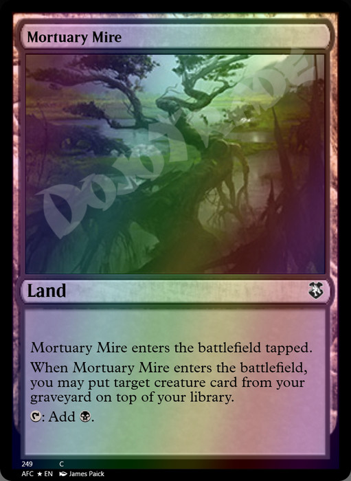 Mortuary Mire FOIL