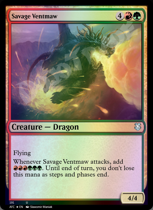 Savage Ventmaw FOIL