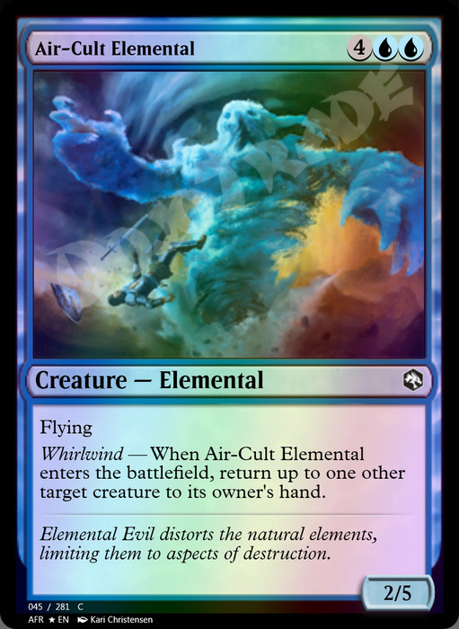 Air-Cult Elemental FOIL