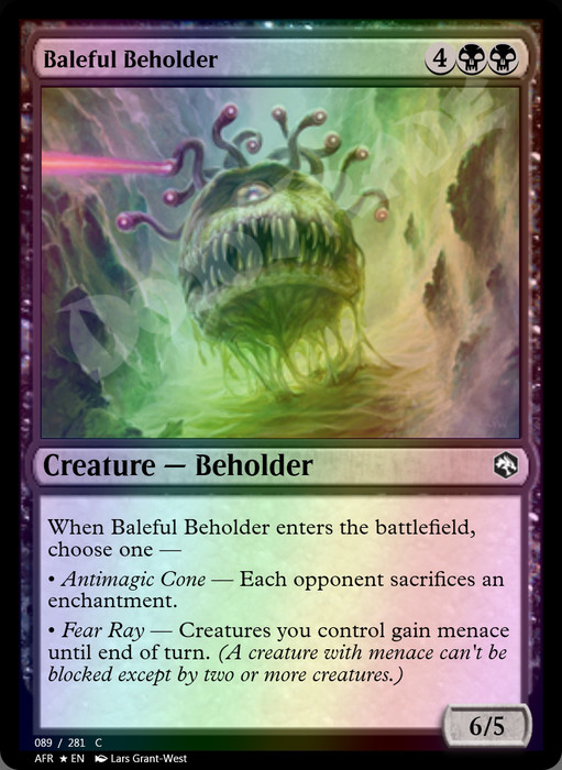 Baleful Beholder FOIL