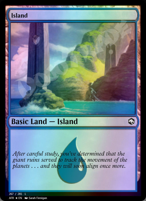 Island (#267) FOIL