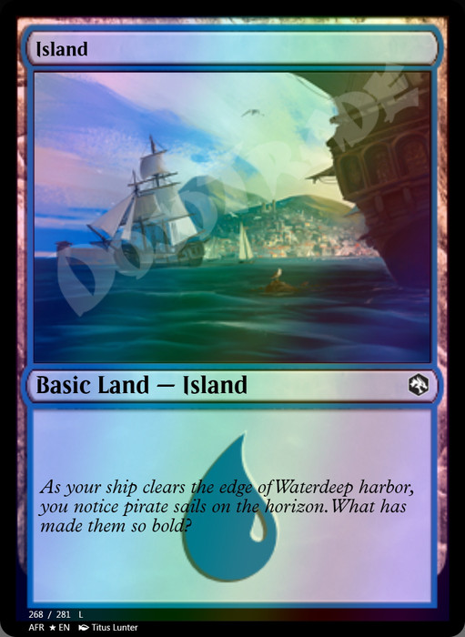 Island (#268) FOIL